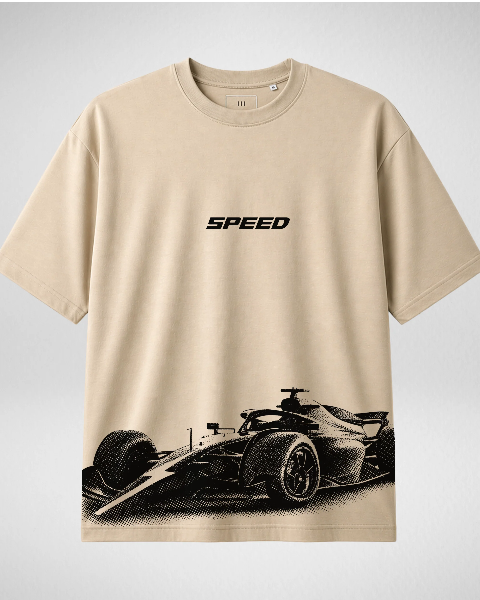 2 Color Option Print Speed Drop Shoulder T-Shirt (Code 5083)