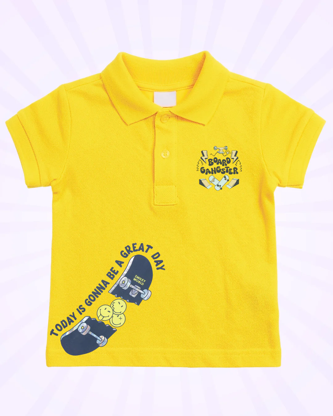Boys Printed Polo Combo – Pack of 2 (Code 4923) - Image 3