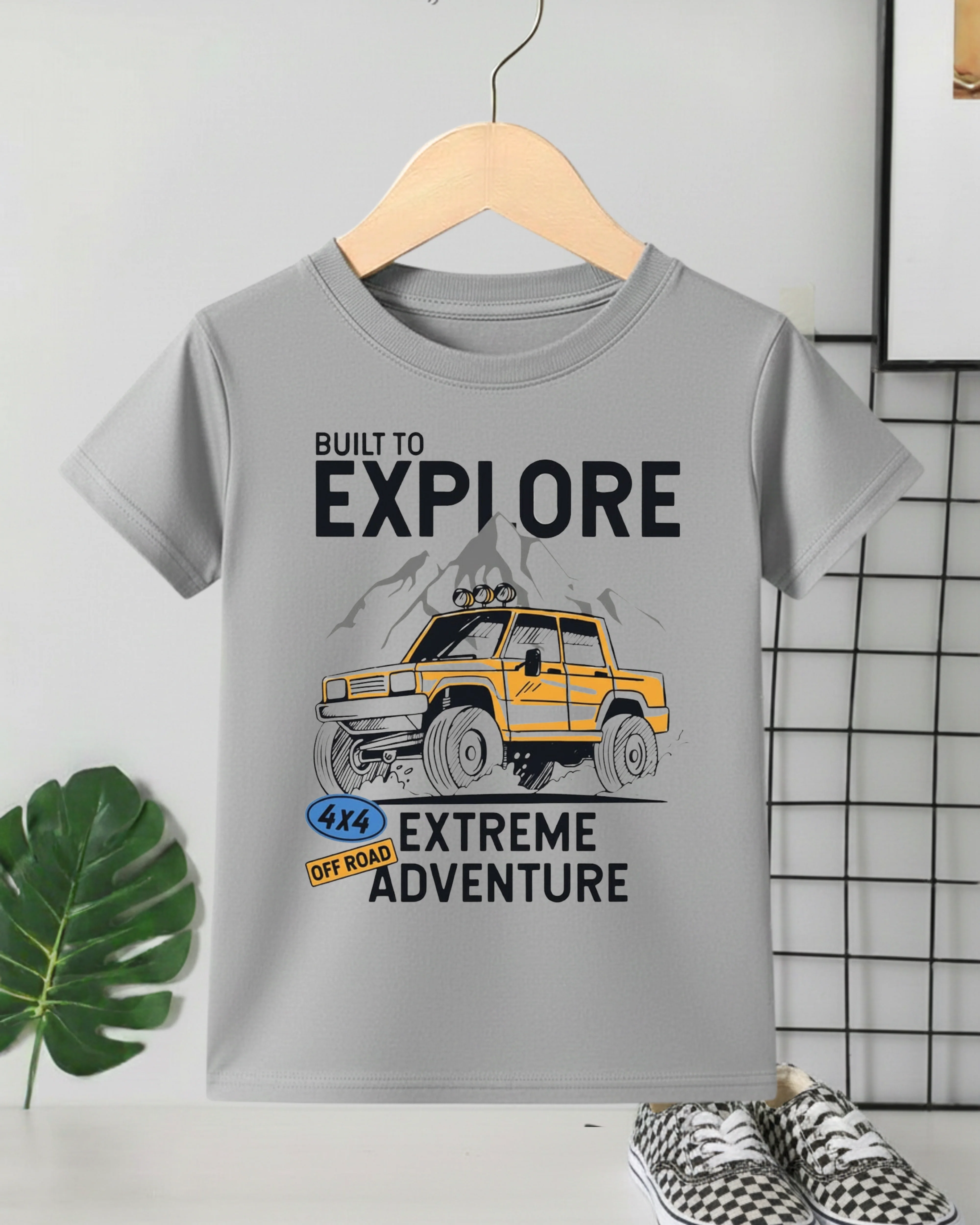 Pack of 3 Kids Printed Shirts – Fun Prints for Boys  (Code 4425) - Image 4