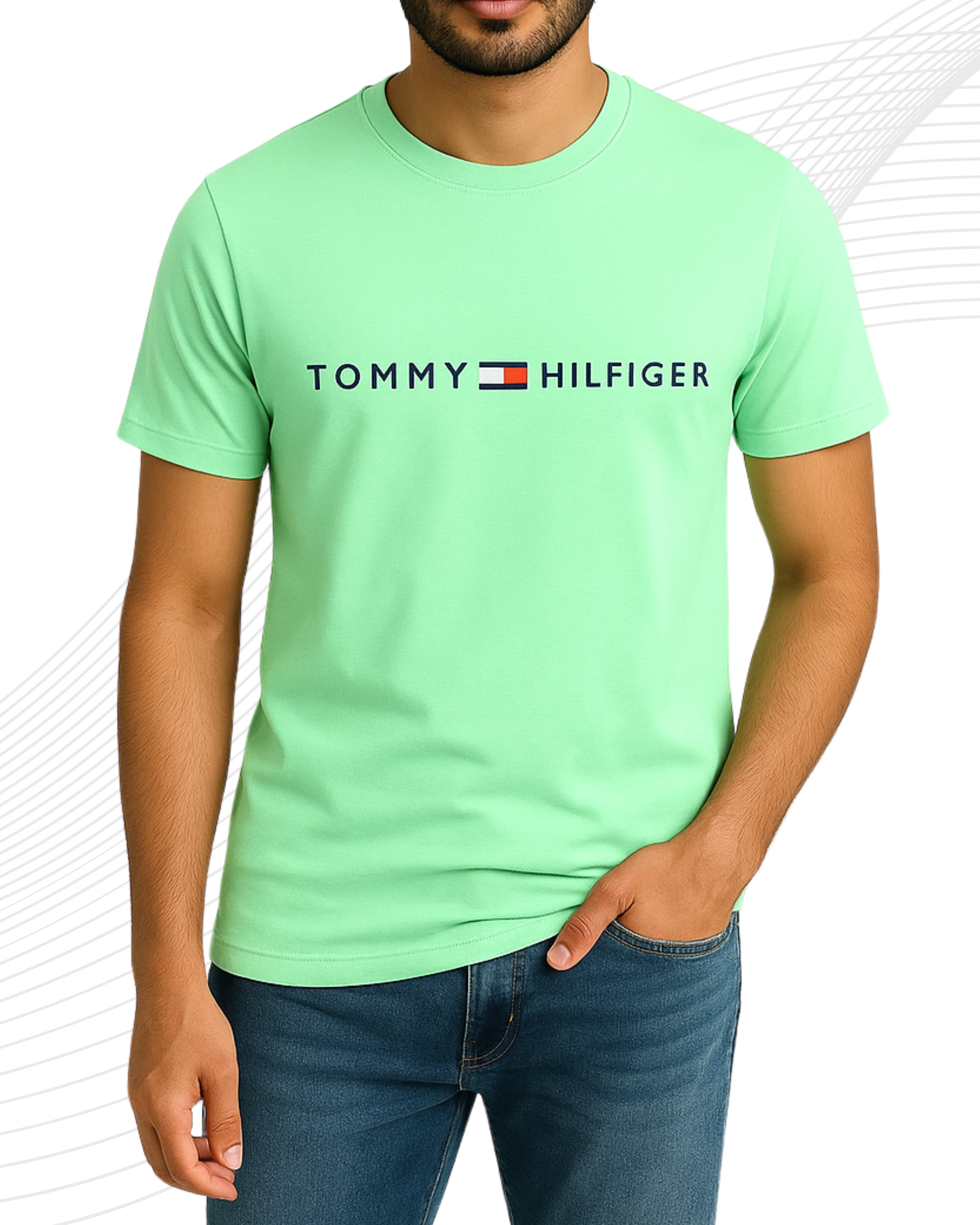 Premium Printed T-Shirt β Cotton Jersey Fabric (Code 3285)