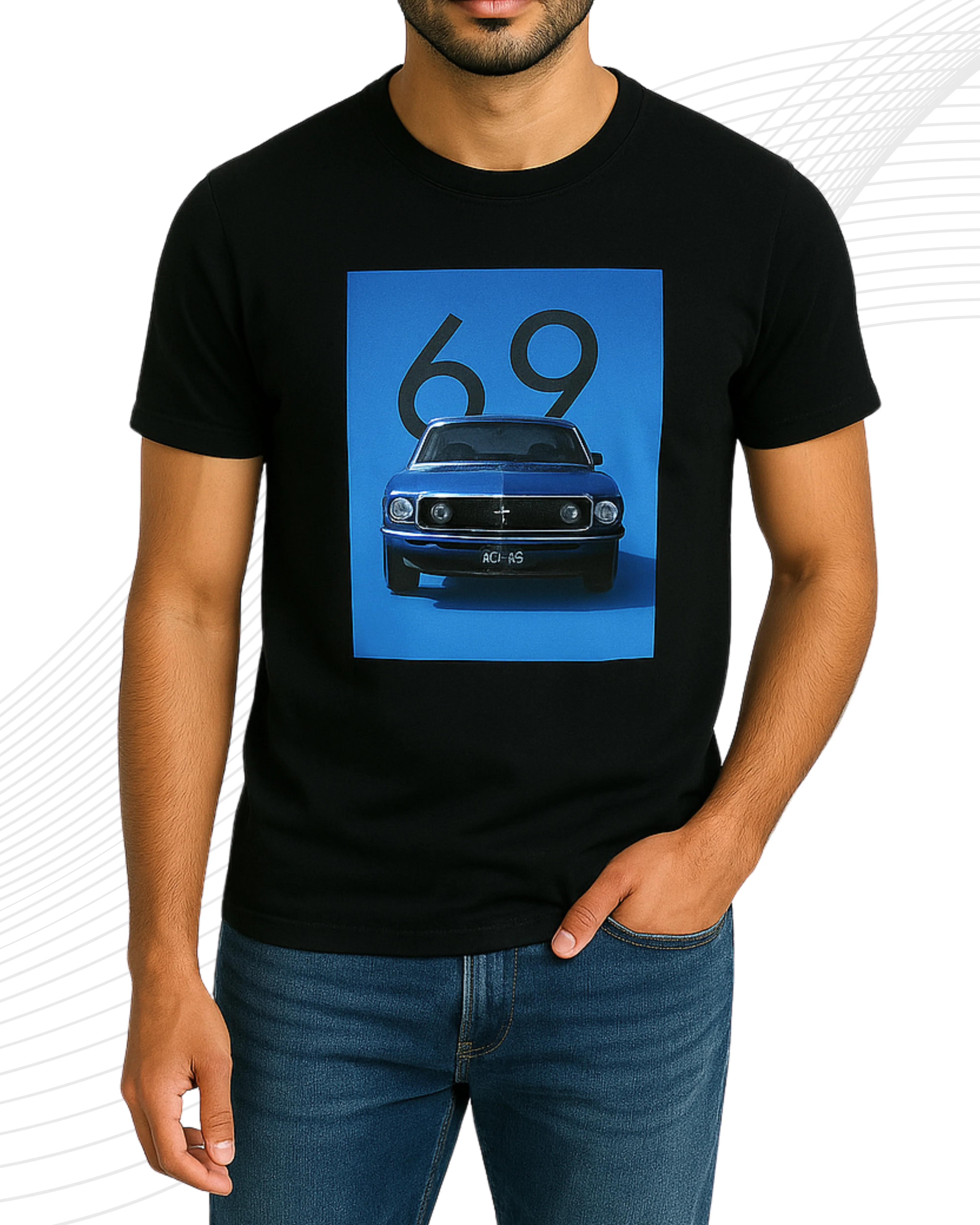 Premium Sports Printed T-Shirt/Tee for Men β Cotton Jersey Fabric (Code 3295)